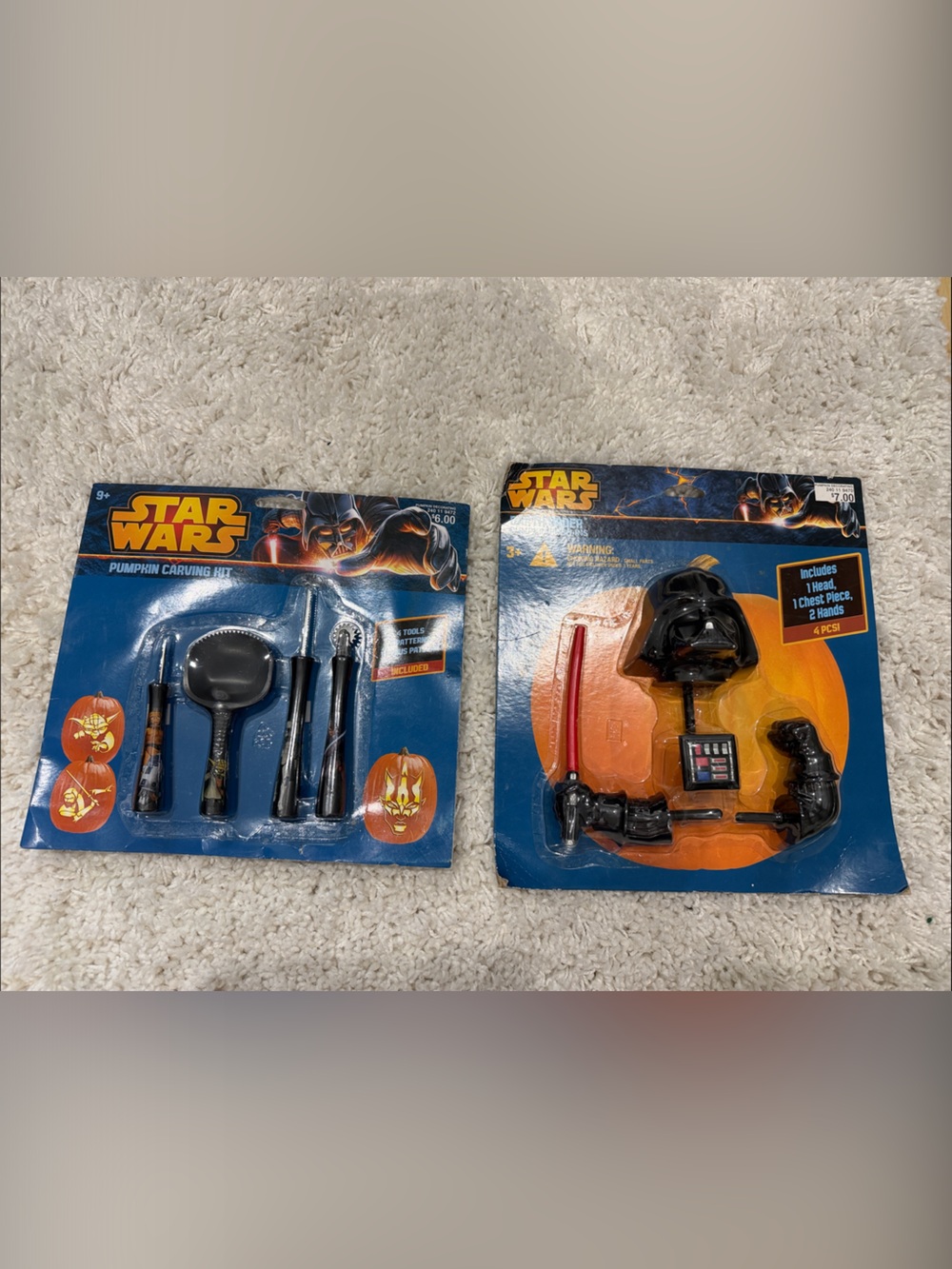 Star Wars Pumpkin and decorating kits!